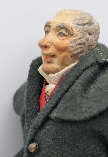 Realizzata a Mano, Legno e Terracotta - Pop Antica di Pezza