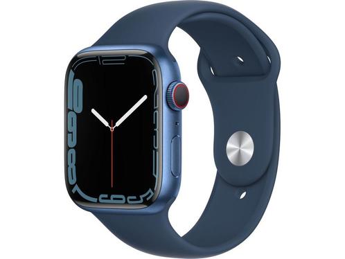 Apple Watch Series 7 Blauw (Blauw), Huis en Inrichting, Woonaccessoires | Overige, Zo goed als nieuw, Verzenden