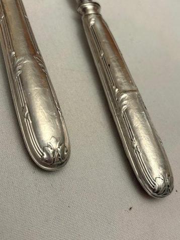 Couverts de service à salade - Argent 950 - 1850-1900
