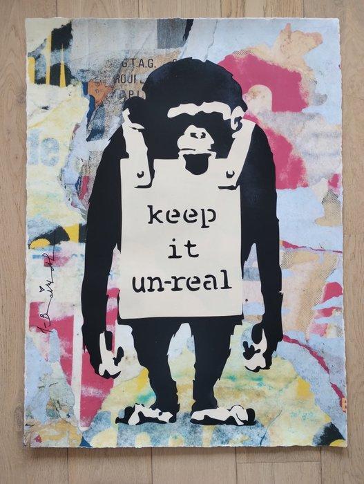 Mr Brainwash (1966) - Keep It Unreal (UNQ 1/1), Antiek en Kunst, Kunst | Designobjecten