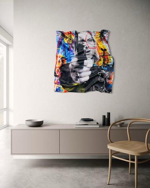 SOYZ BANK (1988) x AIIROH (1987) - Kurt Cobain by Aiiroh, Antiek en Kunst, Kunst | Schilderijen | Modern
