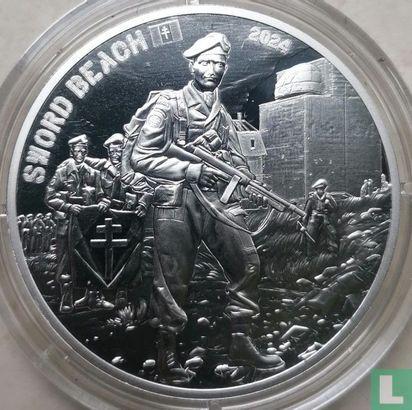 Frankrijk 10 euro 2024 (PROOF) 80-jarig jubileum D-Day -..., Postzegels en Munten, Munten | Europa | Euromunten, Losse munt, 10 euro