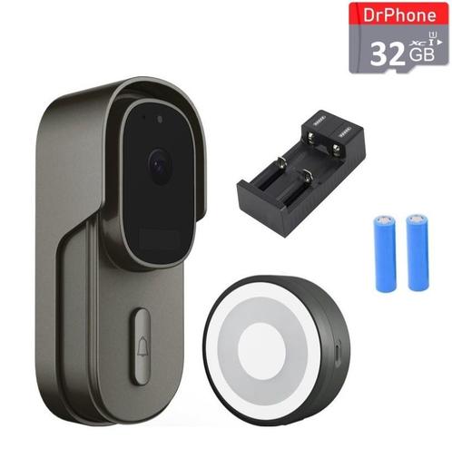 DrPhone LM4-C – Camera Deurbel Met Binnenbel – Alexa &, TV, Hi-fi & Vidéo, Caméras de surveillance, Envoi