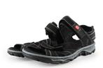 Rieker sandalen in maat 40 Zwart | 5% korting, Verzenden, Zwart, Sandalen of Muiltjes, Gedragen