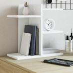 vidaXL Bureau organiser 42x21,5x42 cm bewerkt hout wit, Verzenden