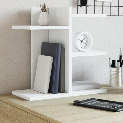 vidaXL Bureau organiser 42x21,5x42 cm bewerkt hout wit, Zakelijke goederen, Overige Zakelijke goederen, Verzenden