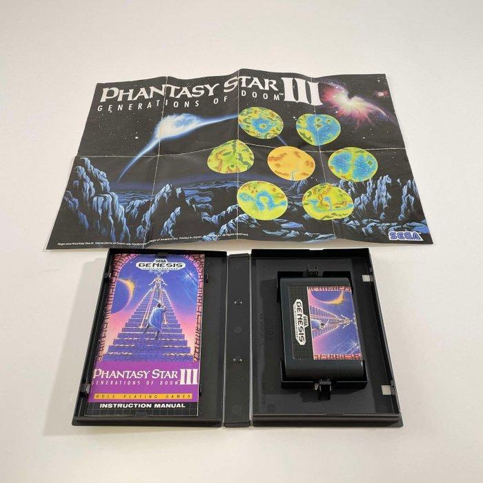 Sega - Genesis - Phantasy Star III ~ Generations of Doom ~, Games en Spelcomputers, Spelcomputers | Overige Accessoires