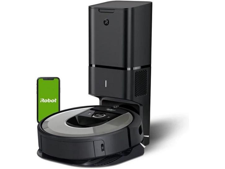 iRobot Roomba i7+ - Robotstofzuiger - Clean Base, Huis en Inrichting, Woonaccessoires | Overige, Zo goed als nieuw, Verzenden