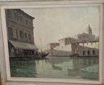 Maud Maraspin (1867-1939) - Vecchia cittadina veneziana, Antiek en Kunst, Kunst | Schilderijen | Klassiek