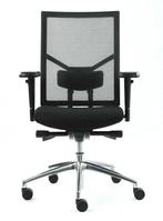 Refurbished Bureaustoelen - Nieuwstaat!, Ergonomisch, Bureaustoel, Zo goed als nieuw, Zwart