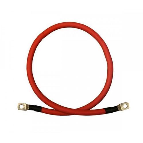 Accukabel rood 35mm² - 2 meter - 2x M8 oog (Accu Kabels), Doe-het-zelf en Bouw, Zonnepanelen en Toebehoren, Nieuw, Verzenden