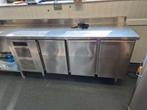 Inox 3-deurs koelwerkbank SAGI KUB-OP4T1, Huis en Inrichting, Ophalen, Nieuw