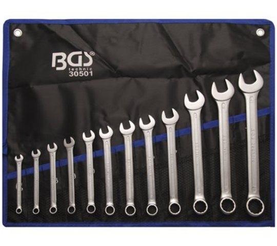 Bgs Technic Ring-steek sleutel set, 12 delig, Auto diversen, Autogereedschap, Verzenden