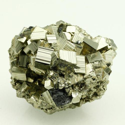 XXL Gouden Splendor Pyriet met Sfaleriet Kristalcluster -, Verzamelen, Mineralen en Fossielen