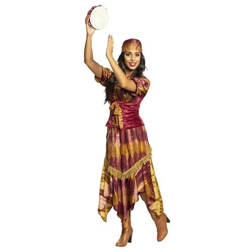 Zigeunerin Kostuum Dames, Kleding | Dames, Carnavalskleding en Feestkleding, Nieuw, Verzenden