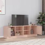 vidaXL Tv-meubelen 2 st 67x39x44 cm staal roze, Huis en Inrichting, Verzenden, Nieuw