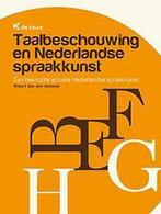 Taalbeschouwing en Nederlandse spraakkunst 9789048606146, Boeken, Robert van den Abbeele, Zo goed als nieuw, Verzenden