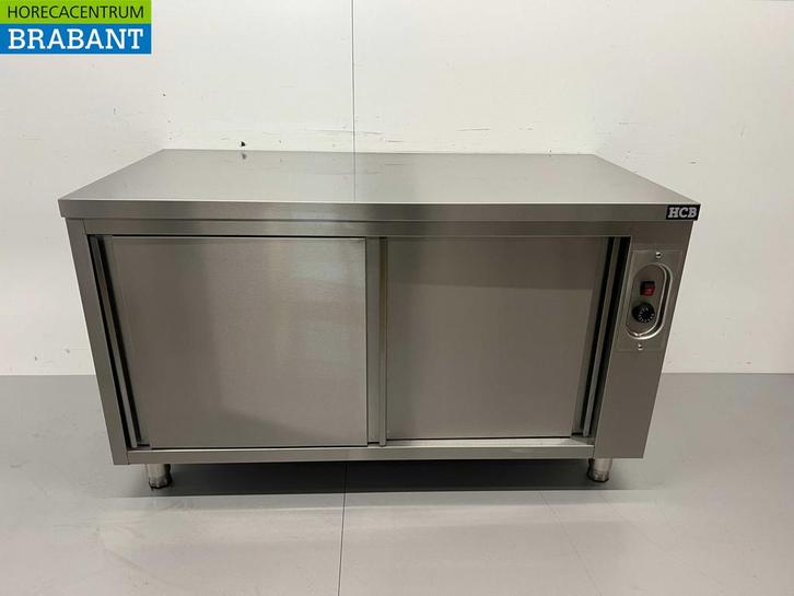 RVS Warmhoudkast Bordenwarmhoudkast 2 schuifdeuren, Zakelijke goederen, Horeca | Keukenapparatuur, Ophalen of Verzenden