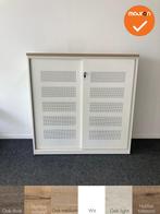 Ahrend schuifdeurkast  - akoestisch - 120x120x45cm - wit, Werkplek, Ophalen of Verzenden, Gebruikt, Kast