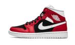 Air Jordan 1 Mid Gym Red Black - Maat 36.5 EU, Kleding | Heren, Schoenen, Ophalen of Verzenden, Nieuw