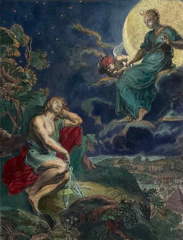 Bernard Picart (1673-1733) - Narciso - Originale