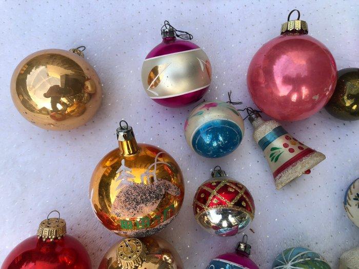 Kerstballen (49) - Glas - Oude ballen, Diversen, Kerst
