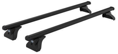 Zwart stalen dakdragers Mercedes Vito 2003-2014  Cruz, Auto diversen, Dakdragers, Nieuw, Verzenden