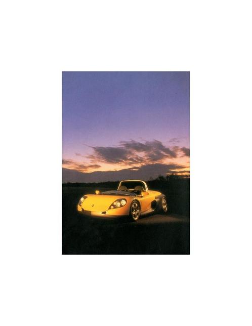 1996 RENAULT SPORT SPIDER BROCHURE FRANS, Boeken, Auto's | Folders en Tijdschriften, Ophalen of Verzenden