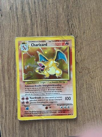 Pokémon - 1 Card - Charizard 4/102 Holo - WOTC - Base set beschikbaar voor biedingen
