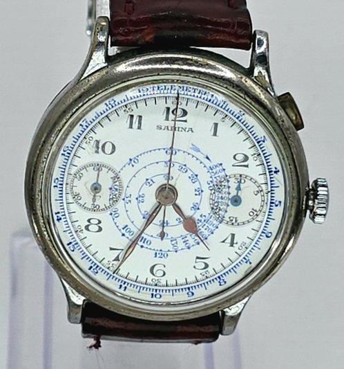 Paul-V. Mathez-Rossel Tramelan-Dessus -Sabina - Chronograph, Handtassen en Accessoires, Horloges | Heren