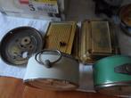 Onderdelen voor reiswekkers/jokerwekkers - Glas, Messing -, Antiek en Kunst