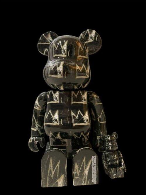 Medicom Toy - BE@RBRICK JEAN-MICHEL BASQUIAT #8 400% 100%, Antiek en Kunst, Kunst | Schilderijen | Modern