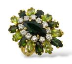 Bague - 18 carats Or jaune, Bague en or 18 carats avec, Bijoux, Sacs & Beauté, Bagues