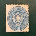Oostenrijk 1863 - 10 kreuzer dubbele adelaar - MNG - Michel, Gestempeld