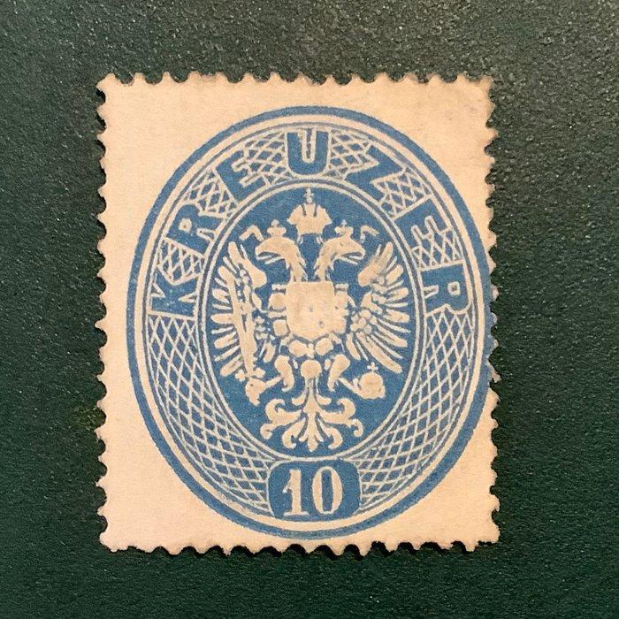 Oostenrijk 1863 - 10 kreuzer dubbele adelaar - MNG - Michel, Timbres & Monnaies, Timbres | Europe | Autriche