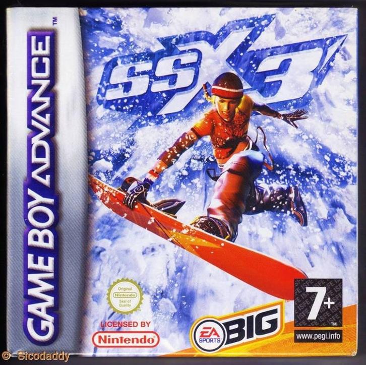 SSX 3 - Gameboy Advance (Losse Cassette) (Game Boy Games), Games en Spelcomputers, Games | Nintendo Game Boy, Zo goed als nieuw