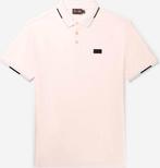 2dekans | AB Lifestyle - Driekleurige Polo | Barely Pink -, Kleding | Heren, Polo's, Ophalen of Verzenden, Nieuw