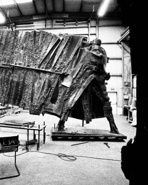 Daniel Frasnay 1928-2019 - L’Homme oiseau / Atelier du, Antiek en Kunst, Kunst | Designobjecten