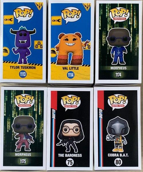 Funko - Funko Pop - 6x Various Figures [Monsters At Work /, Antiek en Kunst, Antiek | Speelgoed