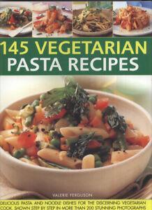 145 vegetarian pasta recipes: delicious pasta and noodle, Livres, Livres Autre, Envoi