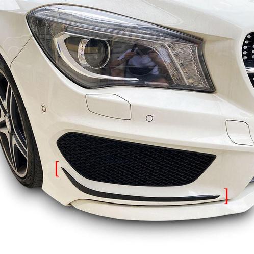 FRONT SPOILER FLAPS GESCHIKT VOOR MERCEDES  W117 CLA-KLASSE, Auto diversen, Auto-accessoires, Verzenden