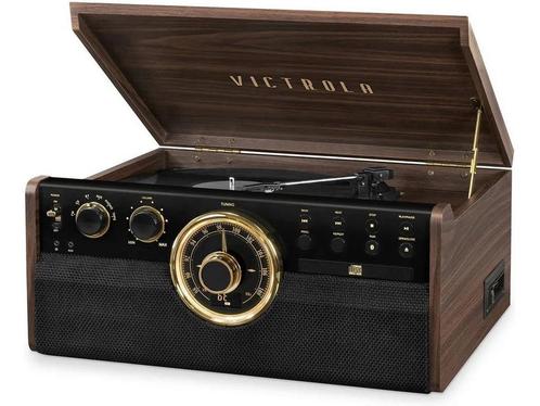 Victrola VTA-270B-ESP-INT - FM radio - Bluetooth, Huis en Inrichting, Woonaccessoires | Overige, Zo goed als nieuw, Verzenden