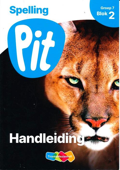 Pit Handleiding Spelling blok 2 groep 7, Livres, Livres scolaires, Envoi