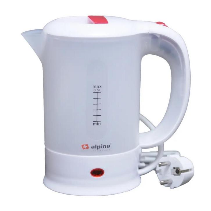 Alpina Reis Waterkoker/ Travel Kettle, Elektronische apparatuur, Waterkokers, Nieuw, Minder dan 1 liter, Ophalen of Verzenden