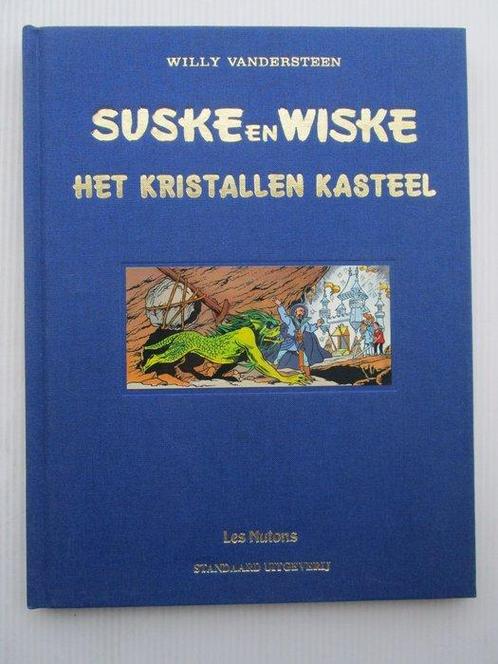Suske en Wiske - Het kristallen kasteel - blauw linnen luxe, Boeken, Stripverhalen