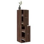 vidaXL Apothekerskast 30x41x144,5 cm bewerkt hout bruin, Verzenden, Nieuw