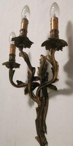 Wandkandelaar - Messing - Hoogte: 50 cm