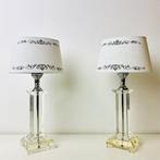 Lamp (2) - Hollywood Regency stijl tafellamp - plexiglas, Antiek en Kunst, Curiosa en Brocante