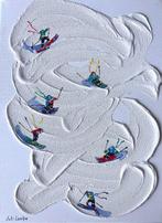 Juli Lampe (1980) - Ski Lovers in the snowy expanses., Antiek en Kunst