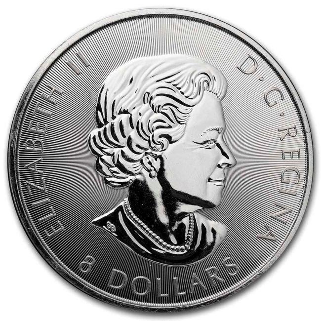 Canada. 8 Dollars 2019 1.25 oz $8 CAD Canadian Silver Bison, Timbres & Monnaies, Métaux nobles & Lingots